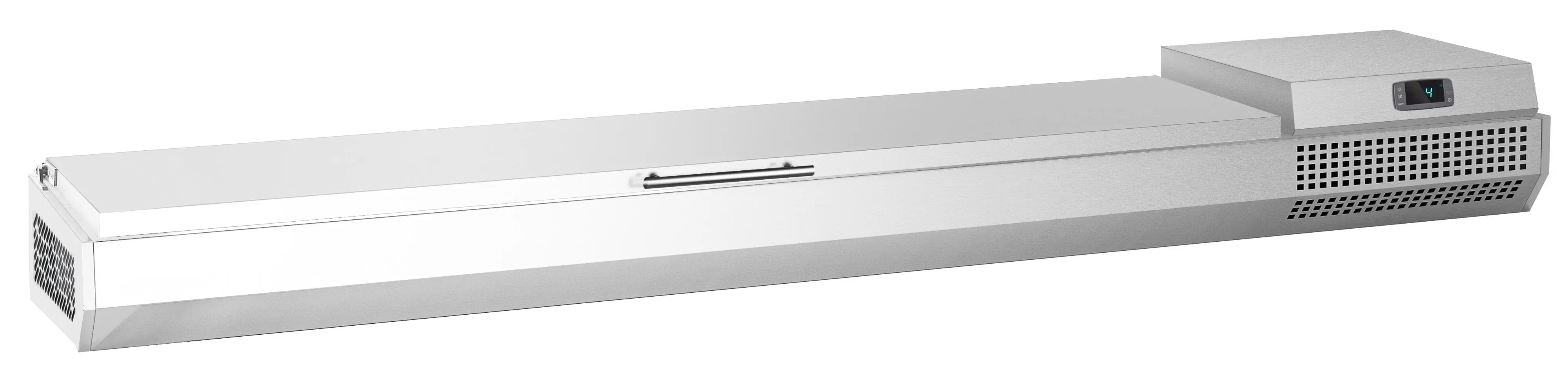 Холодильная витрина для ингредиентов GGM Gastro AEI233 (Inox) - 3