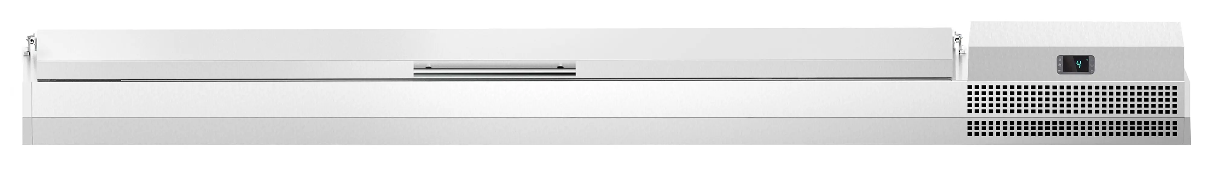 Холодильная витрина для ингредиентов GGM Gastro AEI233 (Inox) - 4