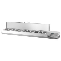 Холодильная витрина для ингредиентов GGM Gastro AEI233 (Inox) Thumb
