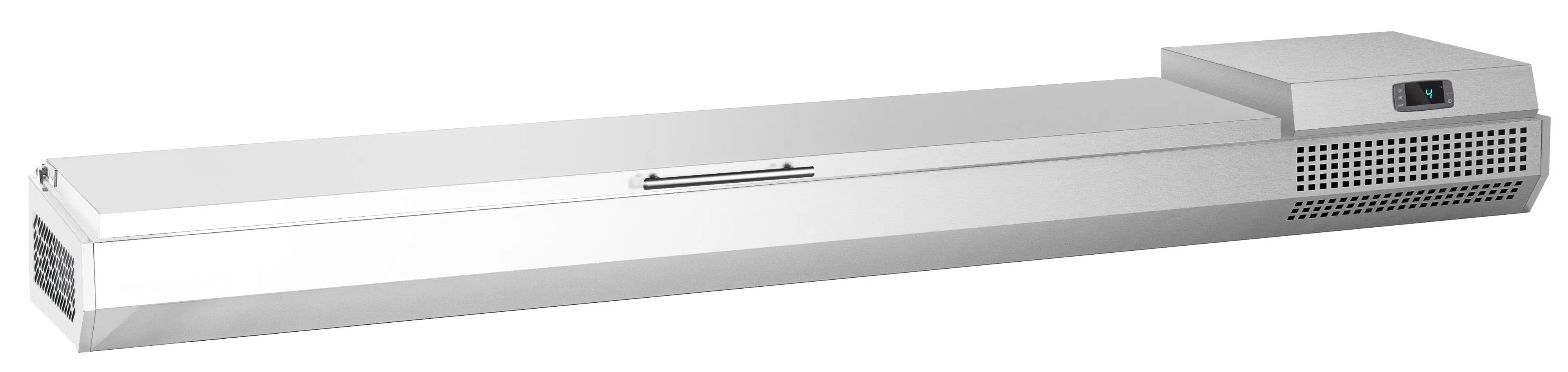 Холодильная витрина для ингредиентов GGM Gastro AEI234 (Inox) - 3