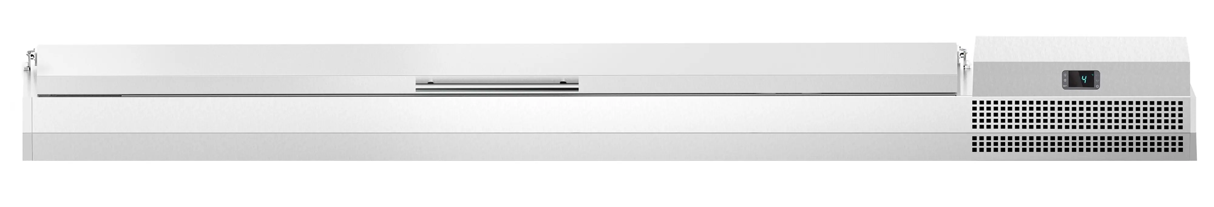 Холодильная витрина для ингредиентов GGM Gastro AEI234 (Inox) - 4
