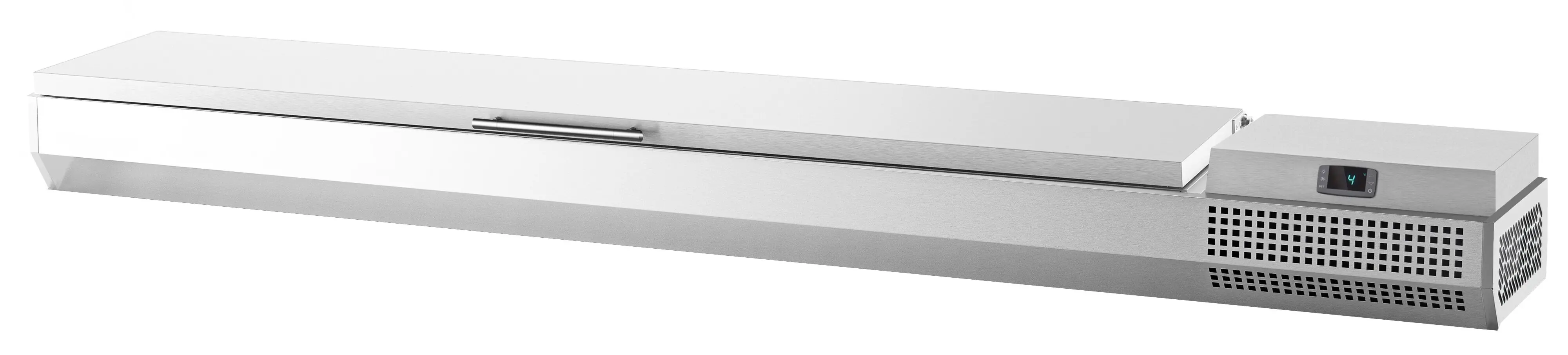 Холодильная витрина для ингредиентов GGM Gastro AEI234 (Inox) - 5