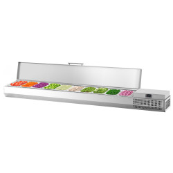 Холодильная витрина для ингредиентов GGM Gastro AEI234 (Inox) Thumb