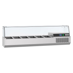 Холодильная витрина для ингредиентов GGM Gastro AGF154 (Inox) Thumb