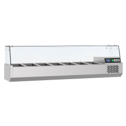 Холодильная витрина для ингредиентов GGM Gastro AGF164 (Inox) Thumb