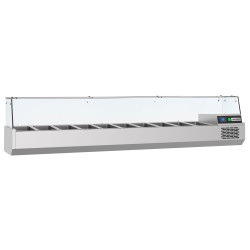 Холодильная витрина для ингредиентов GGM Gastro AGF204 (Inox) Thumb