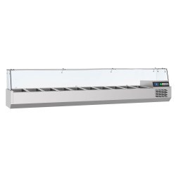 Холодильная витрина для ингредиентов GGM Gastro AGF214 (Inox) Thumb