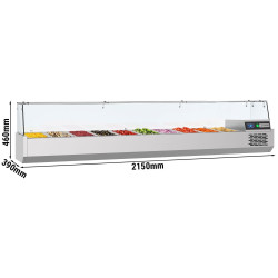 Холодильная витрина для ингредиентов GGM Gastro AGF214 (Inox) Thumb