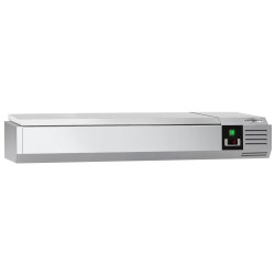 Холодильная витрина для ингредиентов GGM Gastro AGG123END (Inox) Thumb