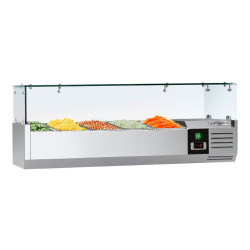 Vitrina frigorifica de ingrediente GGM Gastro AGG123ND (Inox)