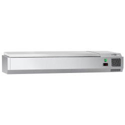 Vitrina frigorifica de ingrediente GGM Gastro AGG124END#07 (Inox) Thumb