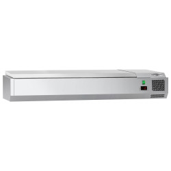 Vitrina frigorifica de ingrediente GGM Gastro AGG143END#07 (Inox) Thumb