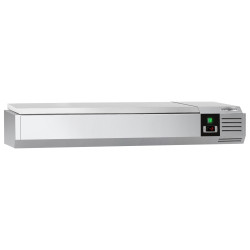 Холодильная витрина для ингредиентов GGM Gastro AGG143END (Inox) Thumb