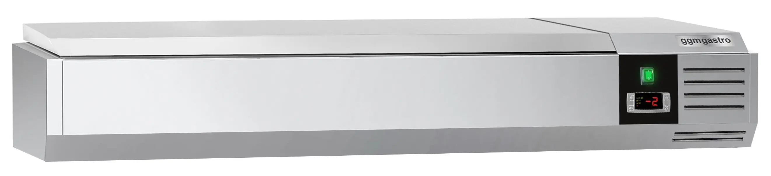 Холодильная витрина для ингредиентов GGM Gastro AGG143END (Inox) - 3