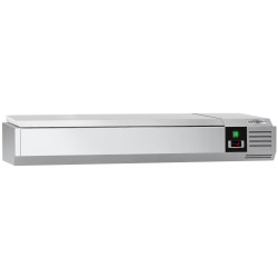 Vitrina frigorifica de ingrediente GGM Gastro AGG144END (Inox) Thumb