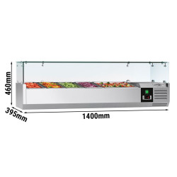 Холодильная витрина для ингредиентов GGM Gastro AGG144ND (Inox) Thumb