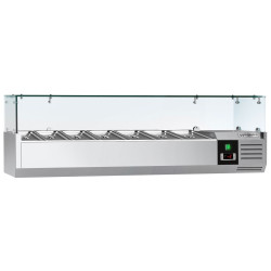 Vitrina frigorifica de ingrediente GGM Gastro AGG153ND (Inox) Thumb