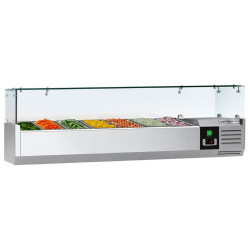 Vitrina frigorifica de ingrediente GGM Gastro AGG153ND (Inox)