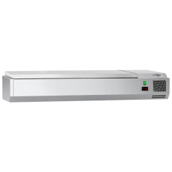 Vitrina frigorifica de ingrediente GGM Gastro AGG154END#07 (Inox) Thumb