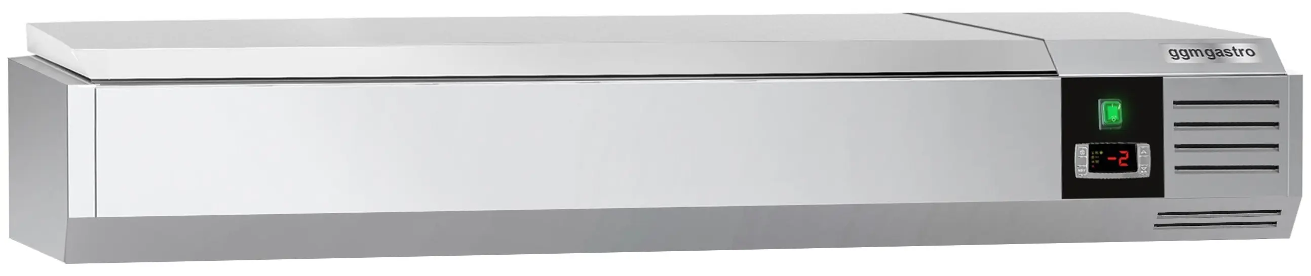 Холодильная витрина для ингредиентов GGM Gastro AGG154END (Inox) - 3