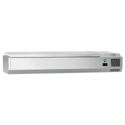 Vitrina frigorifica de ingrediente GGM Gastro AGG163END#07 (Inox) Thumb