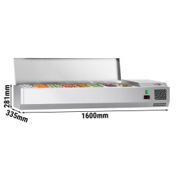 Vitrina frigorifica de ingrediente GGM Gastro AGG163END#07 (Inox) Thumb