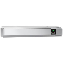 Vitrina frigorifica de ingrediente GGM Gastro AGG164END (Inox) Thumb