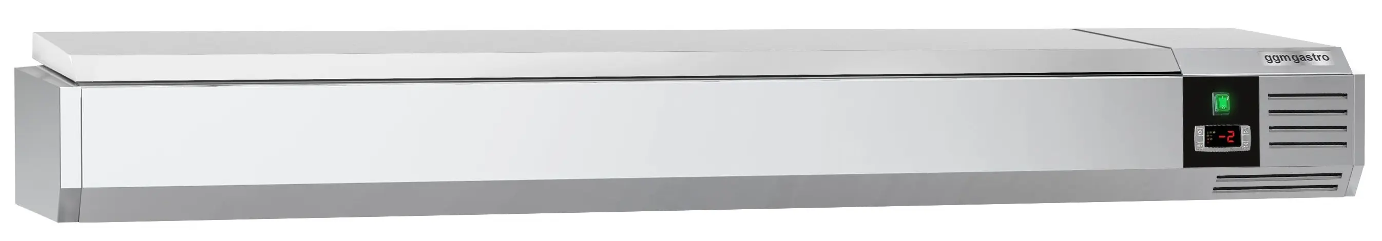 Vitrina frigorifica de ingrediente GGM Gastro AGG183END (Inox) - 3