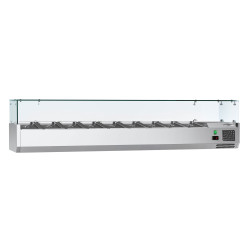 Vitrina frigorifica de ingrediente GGM Gastro AGG183ND#07 (Inox) Thumb