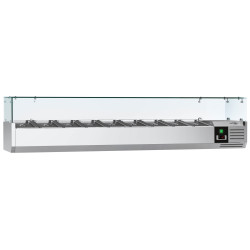 Холодильная витрина для ингредиентов GGM Gastro AGG183ND (Inox) Thumb