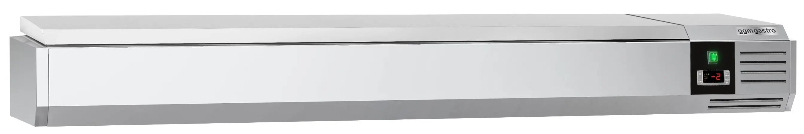 Холодильная витрина для ингредиентов GGM Gastro AGG184END (Inox) - 2