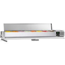 Холодильная витрина для ингредиентов GGM Gastro AGG184END (Inox) Thumb