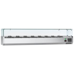 Vitrina frigorifica de ingrediente GGM Gastro AGG184ND#07 (Inox) Thumb