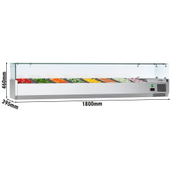 Vitrina frigorifica de ingrediente GGM Gastro AGG184ND#07 (Inox) Thumb