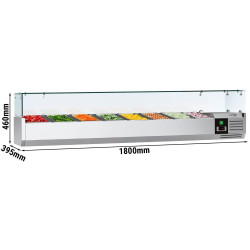 Холодильная витрина для ингредиентов GGM Gastro AGG184ND (Inox) Thumb