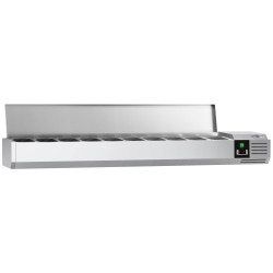 Холодильная витрина для ингредиентов GGM Gastro AGG203END (Inox) Thumb