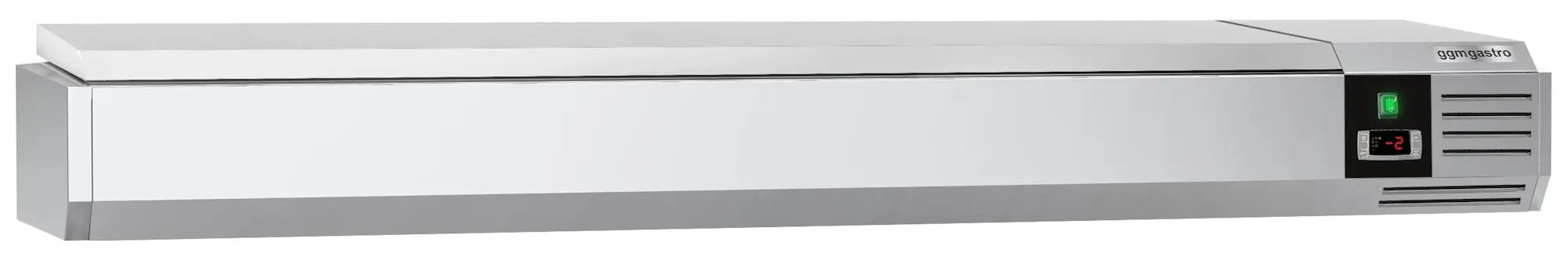 Холодильная витрина для ингредиентов GGM Gastro AGG203END (Inox) - 3