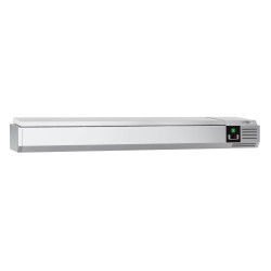 Vitrina frigorifica de ingrediente GGM Gastro AGG204END (Inox) Thumb