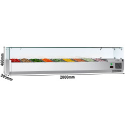 Vitrina frigorifica de ingrediente GGM Gastro AGG204ND#07 (Inox) Thumb