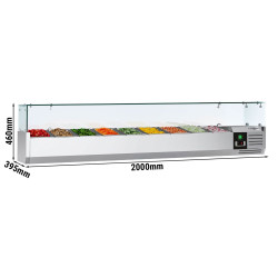 Холодильная витрина для ингредиентов GGM Gastro AGG204ND (Inox) Thumb