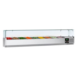 Vitrina frigorifica de ingrediente GGM Gastro AGG204ND (Inox)