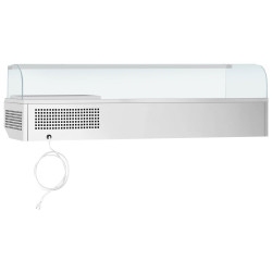 Холодильная витрина для ингредиентов GGM Gastro AGI133 (Inox) Thumb