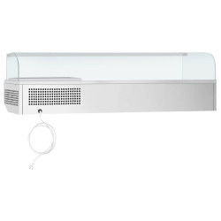 Холодильная витрина для ингредиентов GGM Gastro AGI134 (Inox) Thumb