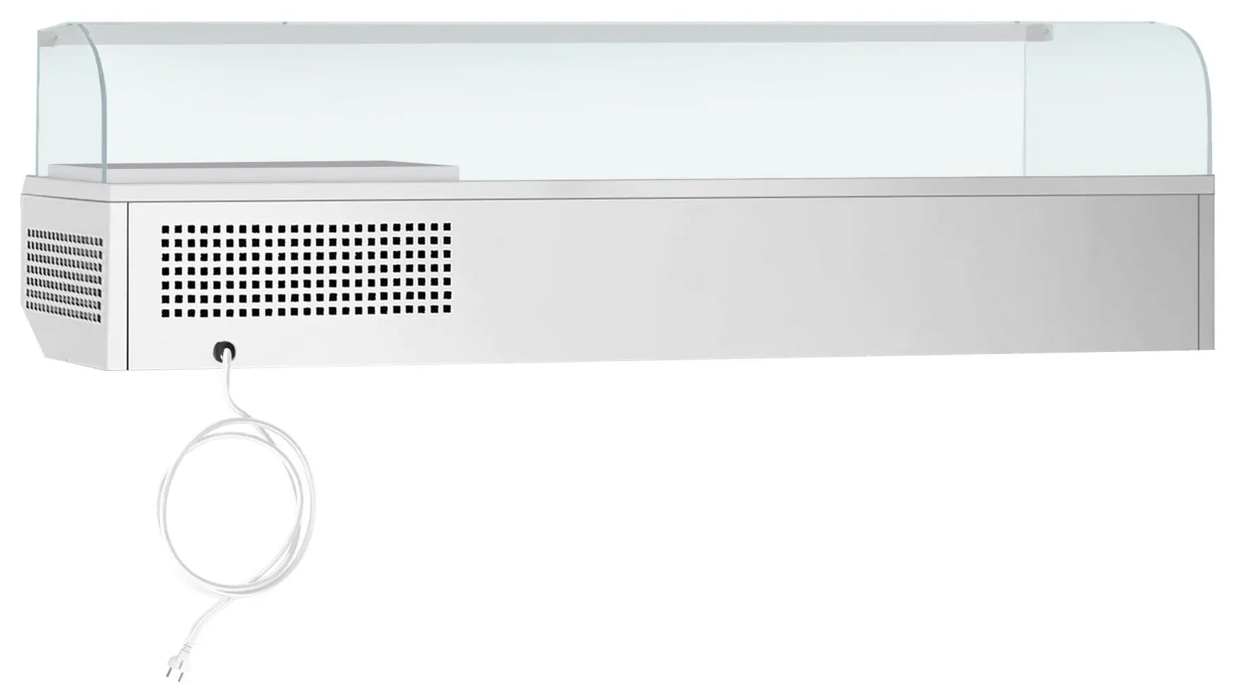 Холодильная витрина для ингредиентов GGM Gastro AGI134 (Inox) - 4