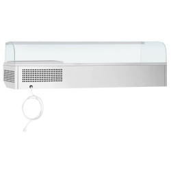 Холодильная витрина для ингредиентов GGM Gastro AGI154 (Inox) Thumb