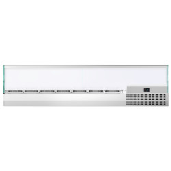 Холодильная витрина для ингредиентов GGM Gastro AGI173 (Inox) Thumb