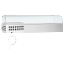 Холодильная витрина для ингредиентов GGM Gastro AGI173 (Inox) Thumb