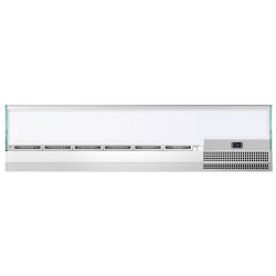 Холодильная витрина для ингредиентов GGM Gastro AGI174 (Inox) Thumb