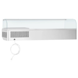 Холодильная витрина для ингредиентов GGM Gastro AGI174 (Inox) Thumb