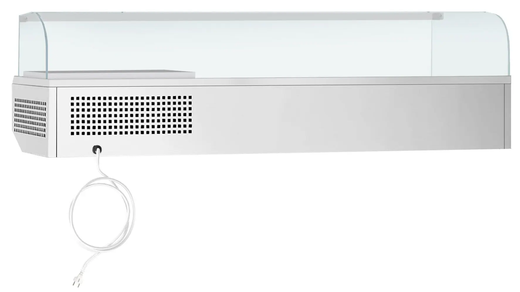 Холодильная витрина для ингредиентов GGM Gastro AGI174 (Inox) - 6